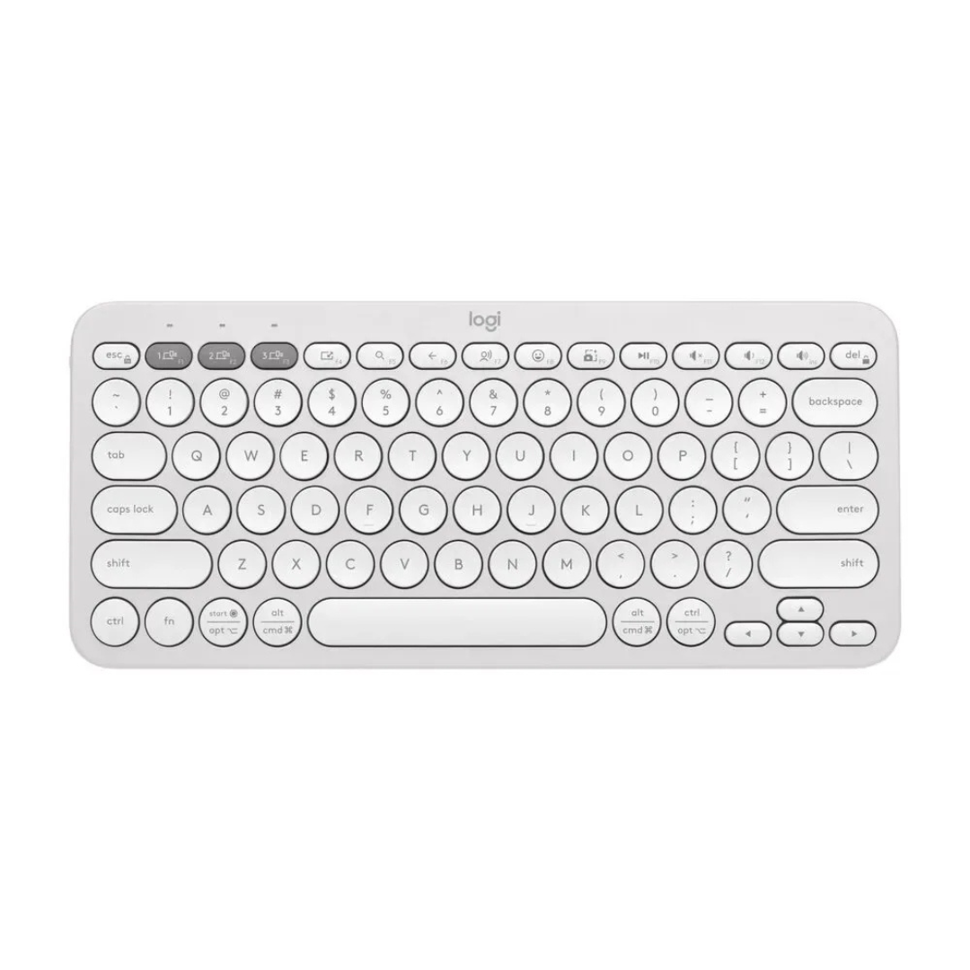 Teclado Logitech Pebble Keys 2 K380S 70% Membrana Bluetooth Español