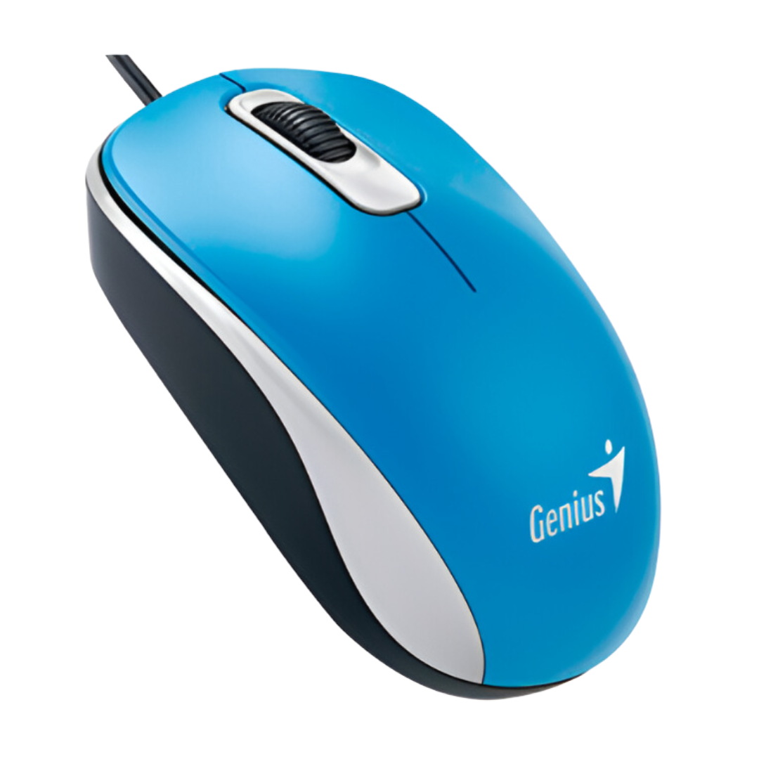 MOUSE GENIUS RS2 DX-110 ALAMBRICO 31010116103 Celeste