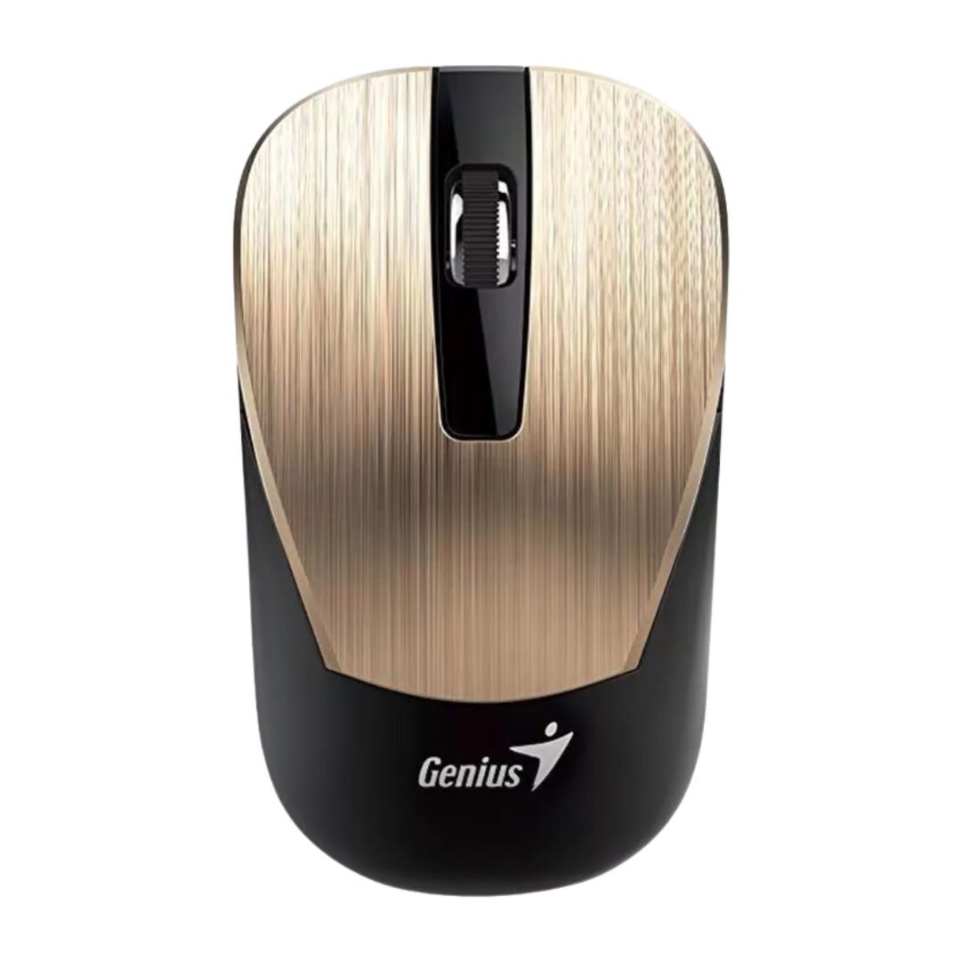 MOUSE GENIUS RS2 NX-7015 INALAMBRICO CON RECEPTOR 31030019402 DORADO
