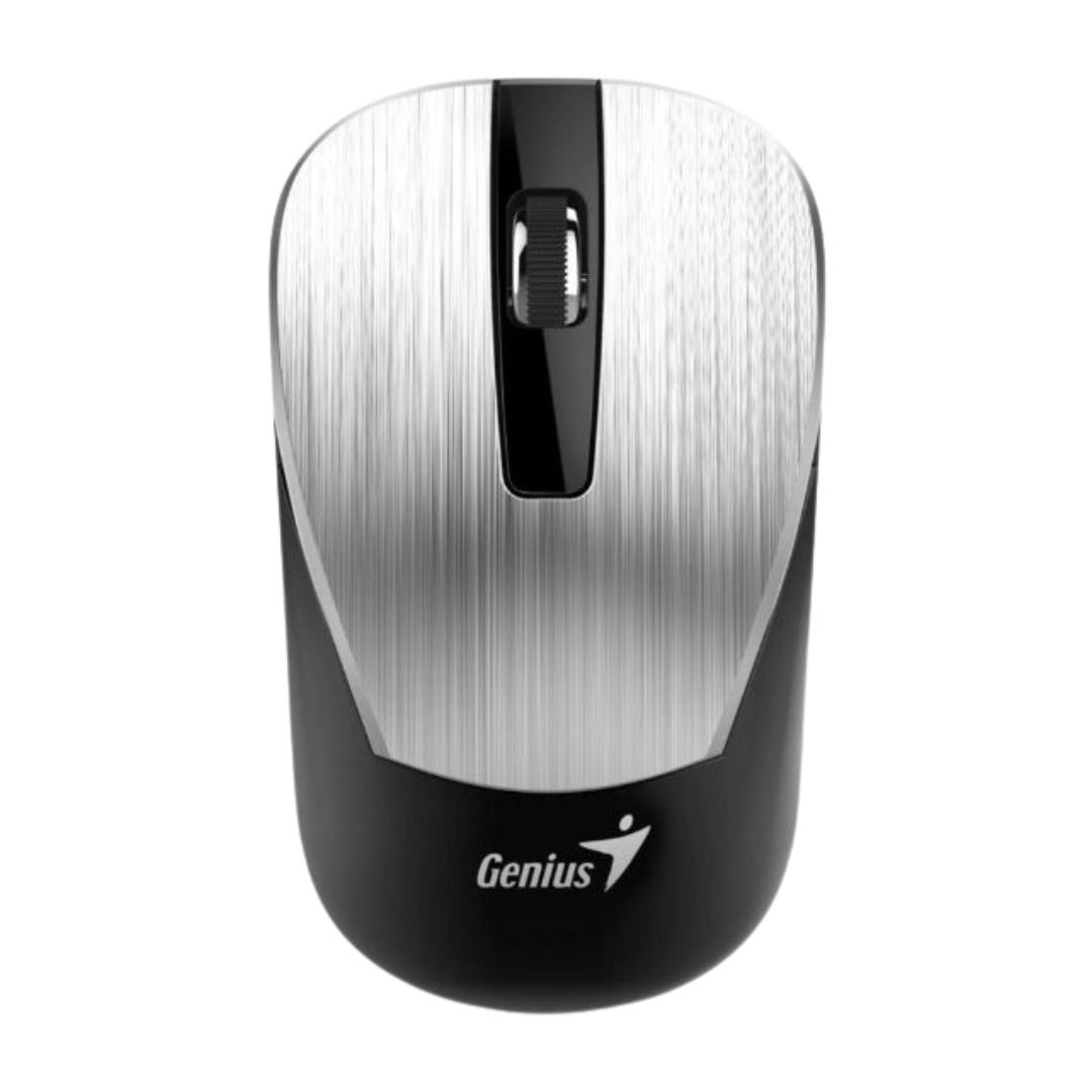 MOUSE GENIUS RS2 NX-7015 INALAMBRICO CON RECEPTOR 31030019404 PLATEADO