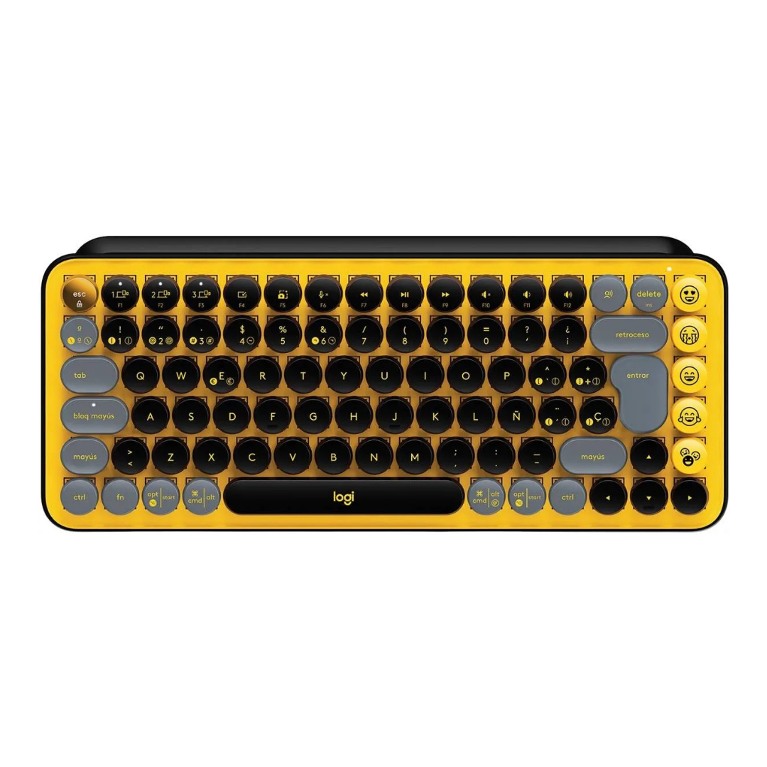 Teclado Logitech Pop Keys 65% Mecánico Bluetooth Español