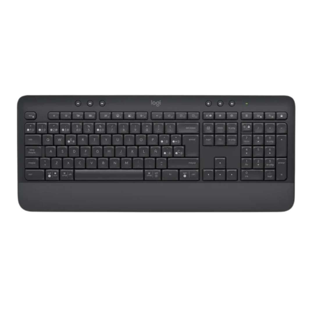 Teclado Logitech K650 Signature Membrana Bluetooth Español