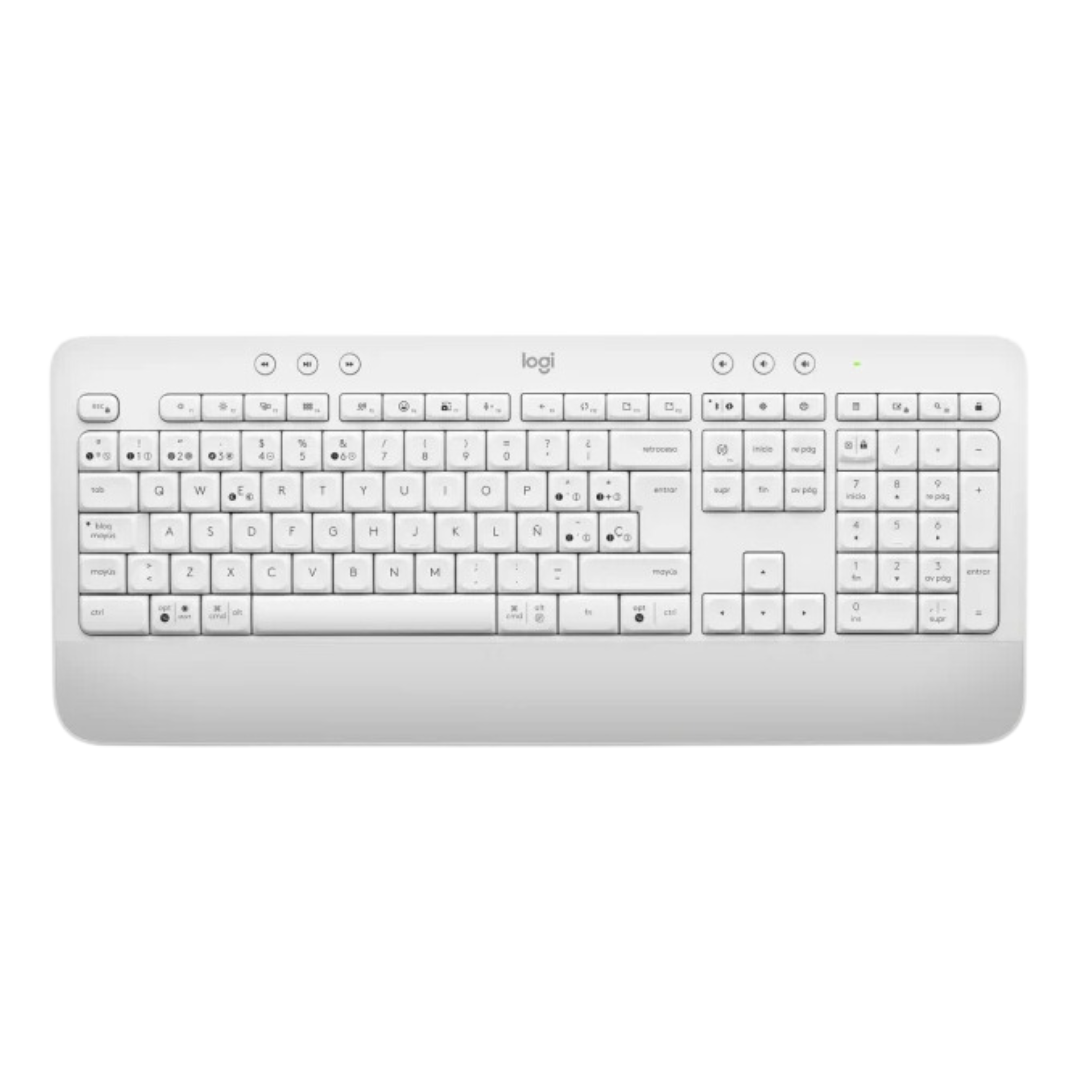 Teclado Logitech K650 Signature Membrana Bluetooth Español