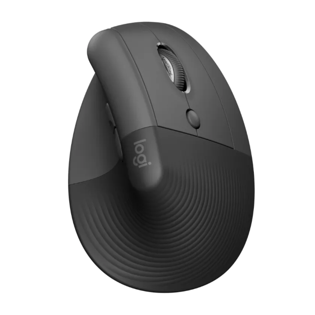 Mouse Logitech Lift Vertical Ergonomic Inalambrico Bluetooth + Receptor