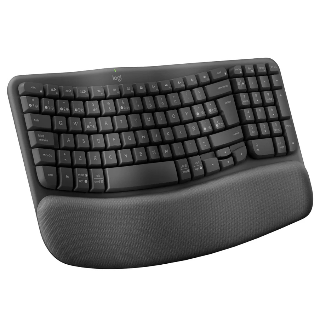 Teclado Logitech Wave Keys Business Membrana Bluetooth Español