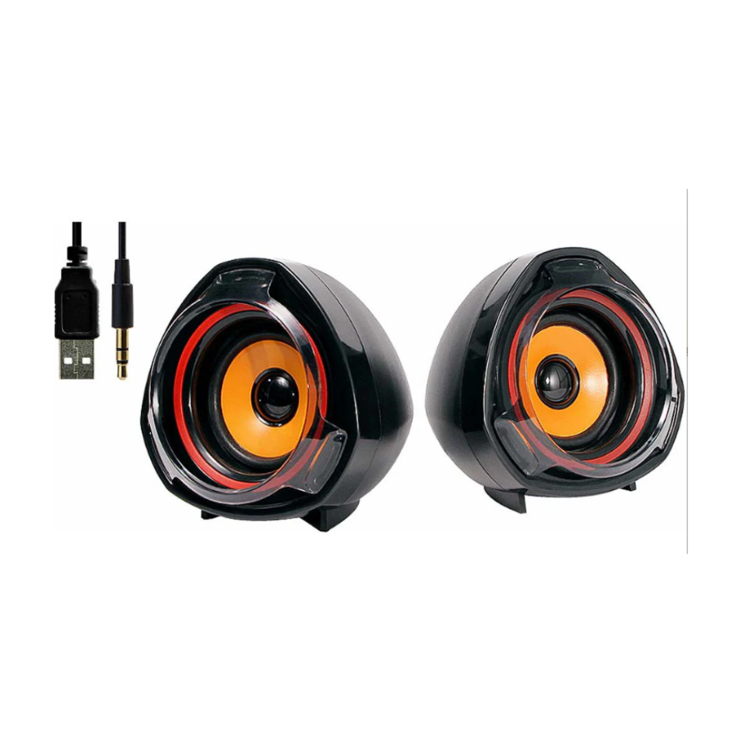 PARLANTE ARGOM VOLCANO ARG-SP-1048 NEGRO / NARANJA