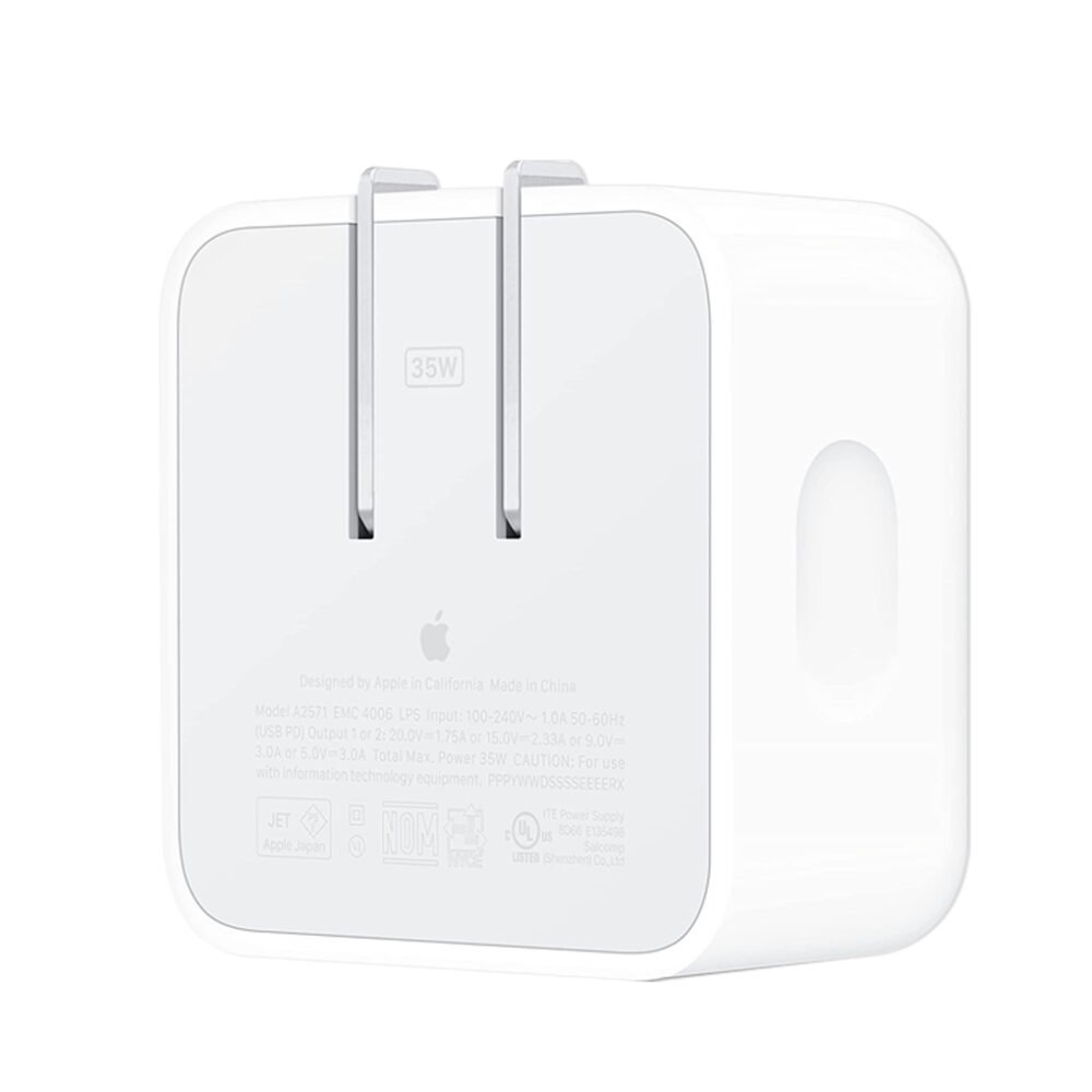 Cargador Cubo Doble 35 watts