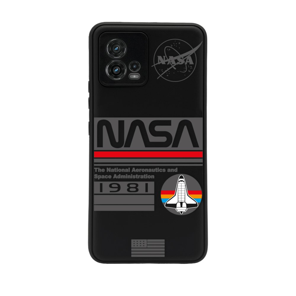 Cōbee Inc Motorola G72 Rocket Nasa / Negro