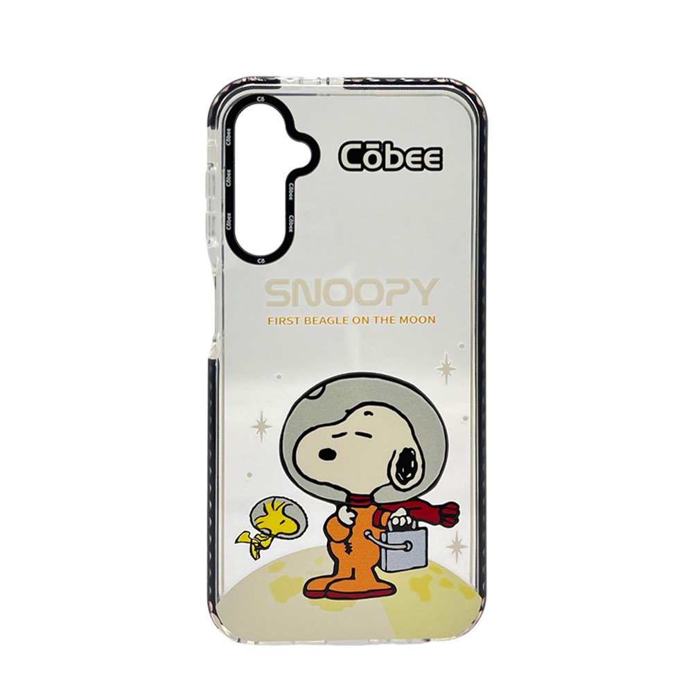 Cōbee Log Samsung A24 Snoopy Nasa / Borde Negro