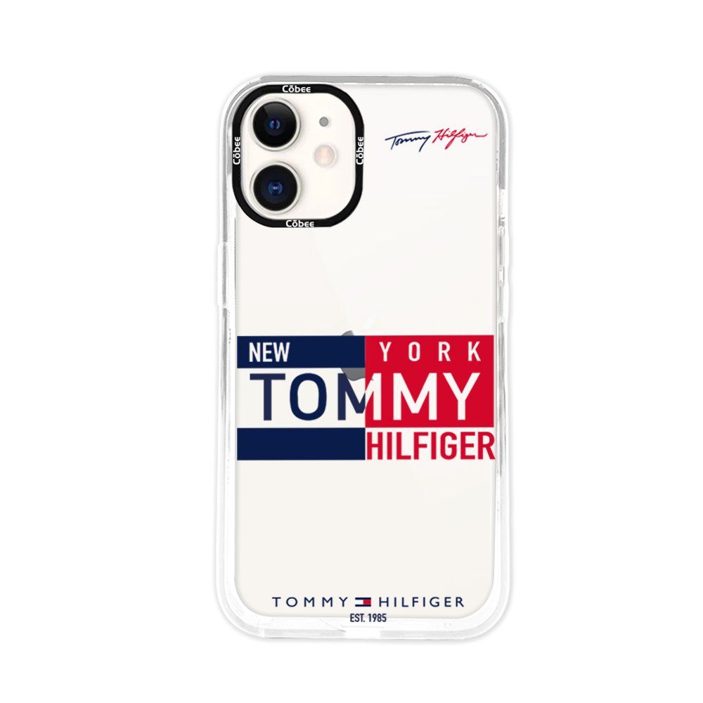 Côbee Log iPhone 11 Tommy Borde Blanco