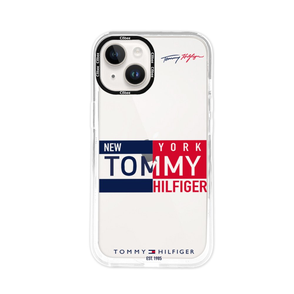 Côbee Log Iphone 13/14 Tommy Borde Blanco