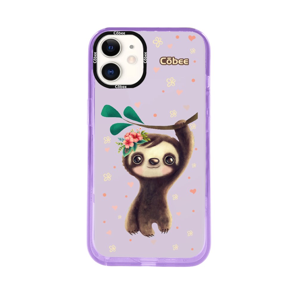 Côbee Log iPhone 11 Perezoso Morado