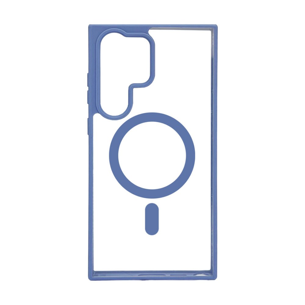 Estuche Canvas MagSafe Samsung S23 Ultra Celeste Celeste