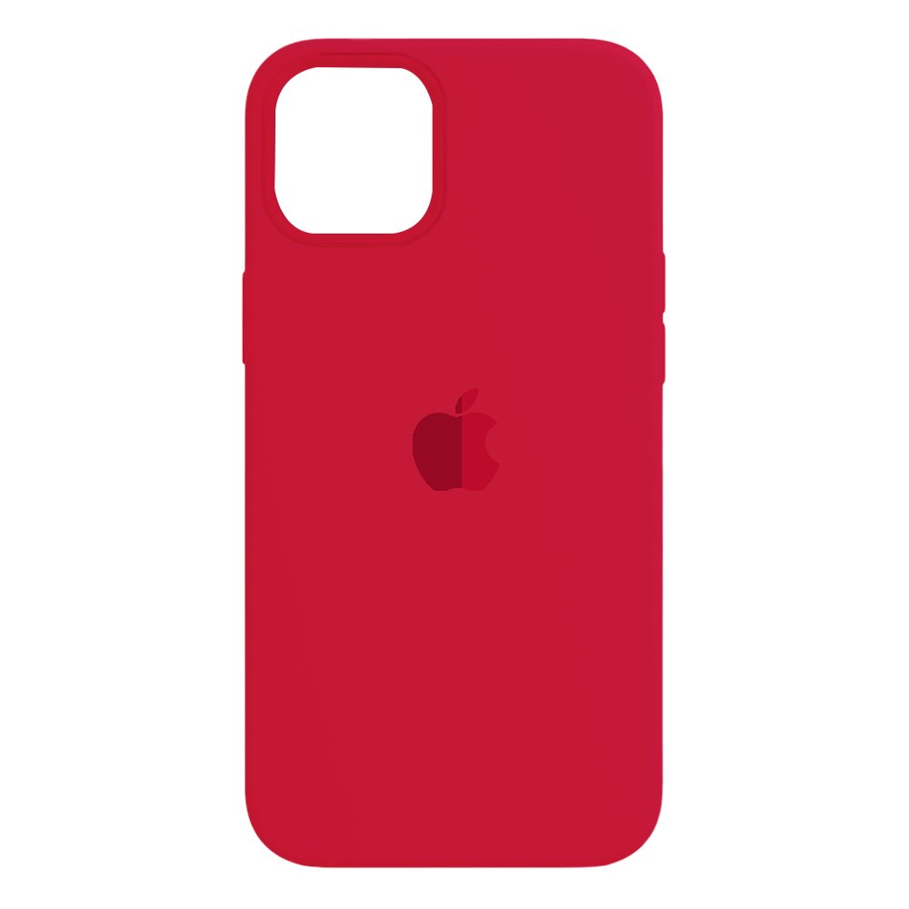 Estuche Silicon Iphone 15 Rojo