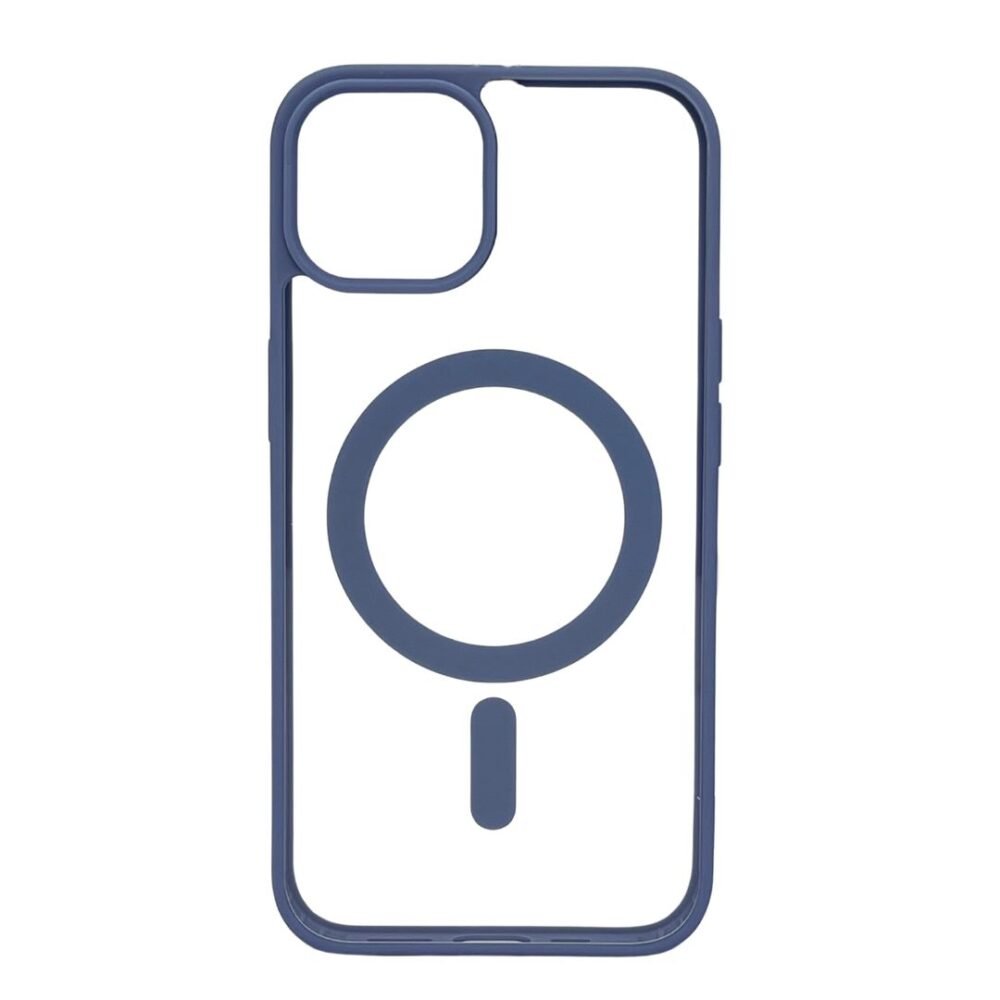 Estuche Canvas MagSafe Iphone 13/14 Celeste Celeste