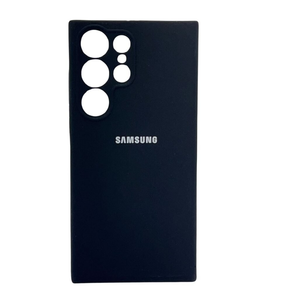Estuche Silicon Samsung S23 Ultra Negro