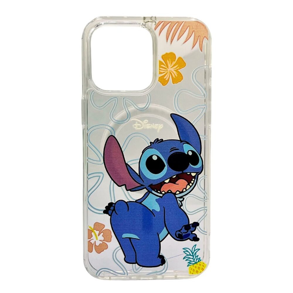 Côbee Clear MagSafe Iphone 15 Pro Tropical Stitch