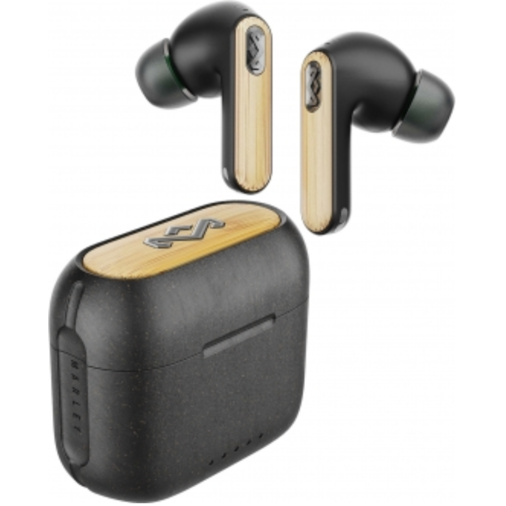 Audifonos Bluetooth Pods Marley Redemption ANC 2 Negro