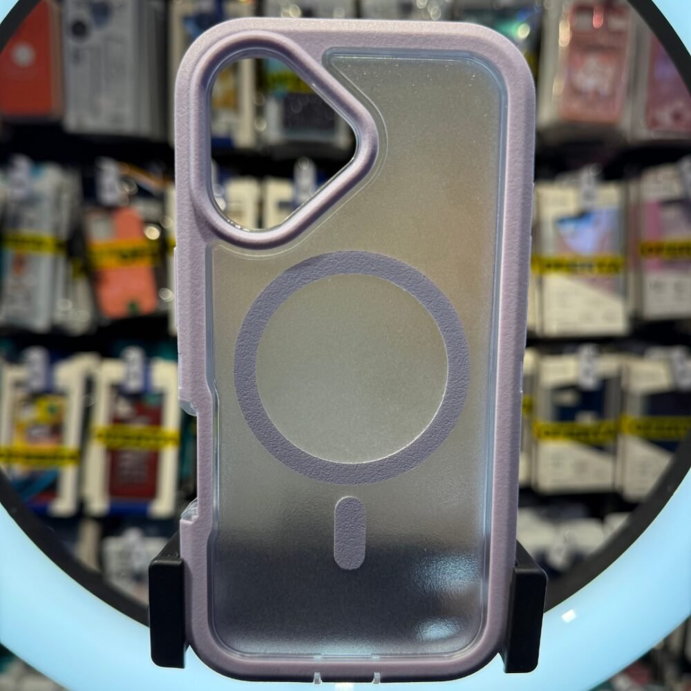 Estuche Tipo Box con MagSafe Iphone 16 Lila