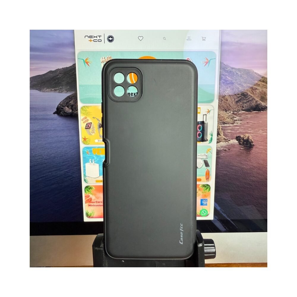 Estuche Basico 2 en 1 Samsung A22 Negro