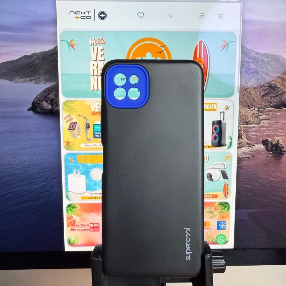 Estuche Basico 2 en 1 Samsung A22 5g Negro/Azul