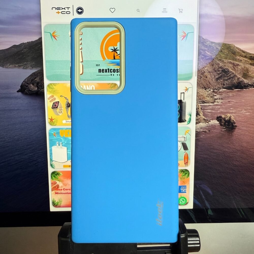 Estuche Basico 2 en 1 Samsung Note 20 Plus Azul