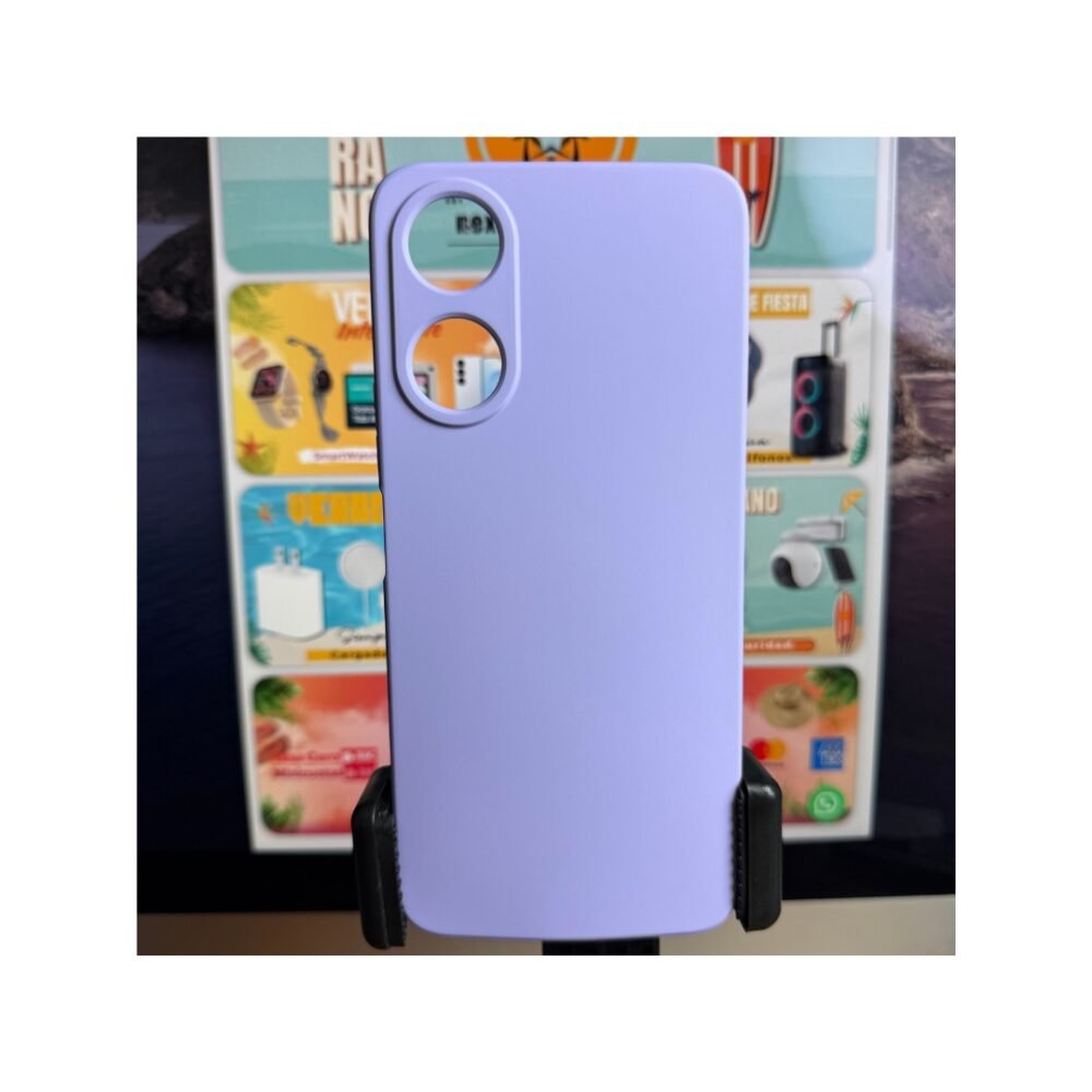Estuche Tipo Silicon Honor X5 Plus Lila