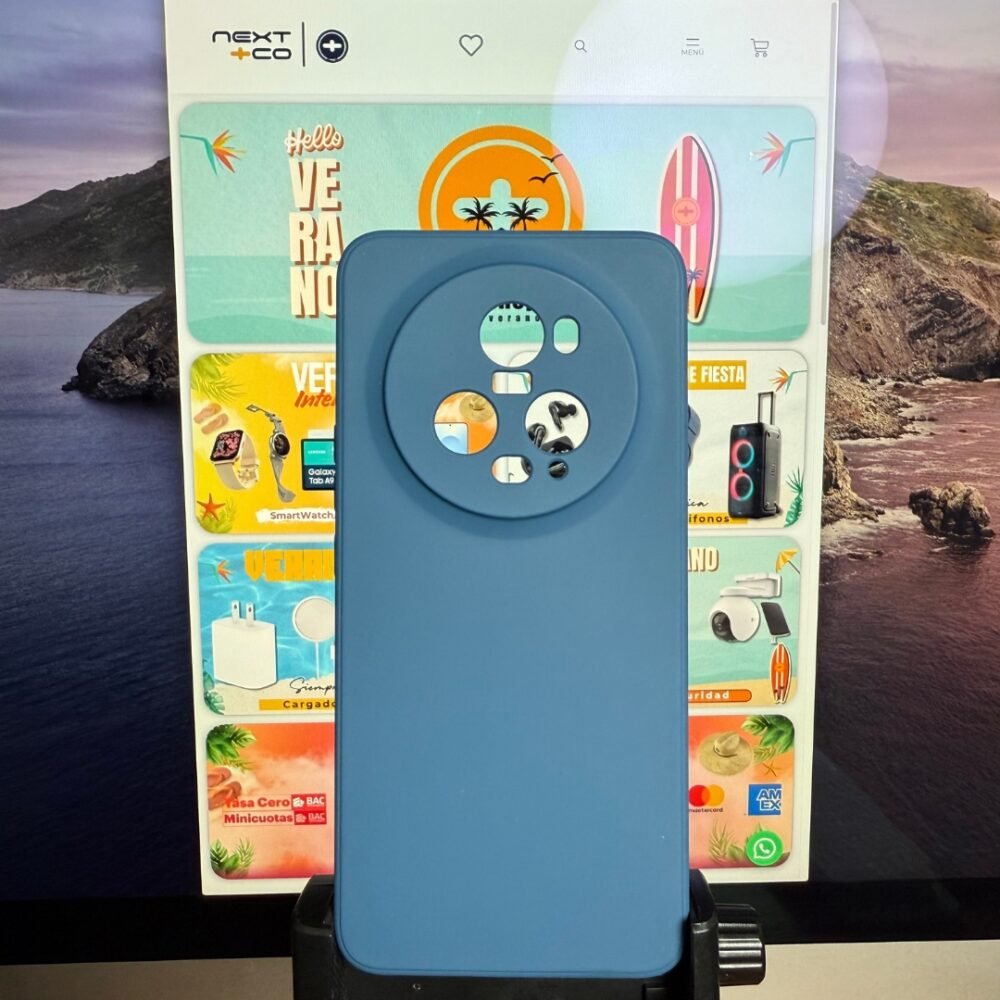 Estuche Silicon Honor Magic 5 Pro Azul