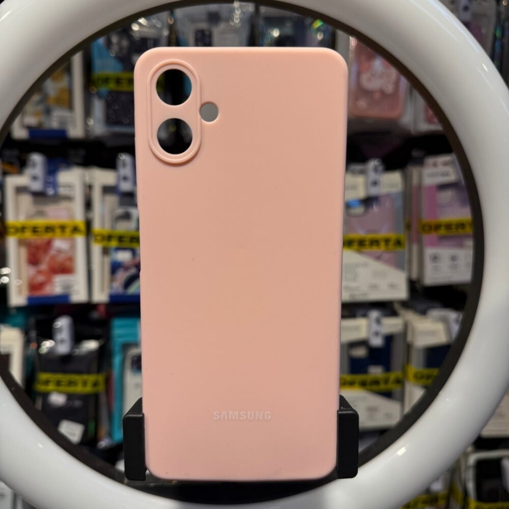 Estuche Silicon Samsung A06 Rosa