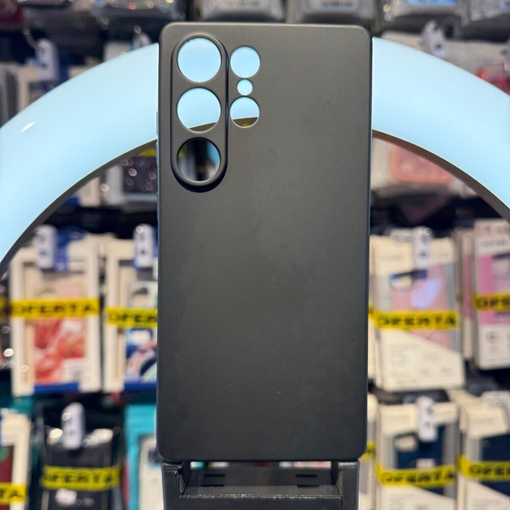 Estuche Silicon Samsung S25 Ultra Negro