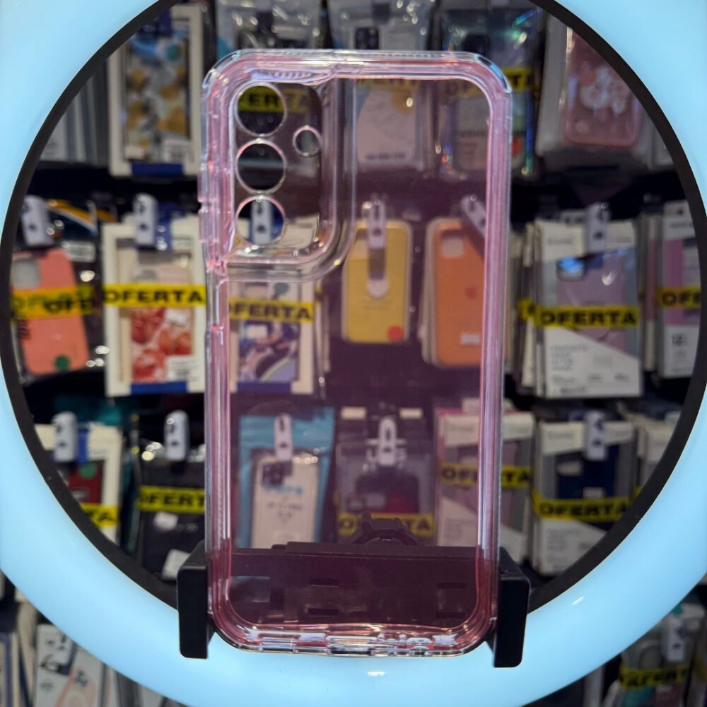 Estuche Space Cristal Samsung A15 Rosa