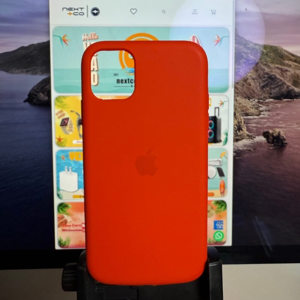Estuche Silicon Iphone 11 Rojo