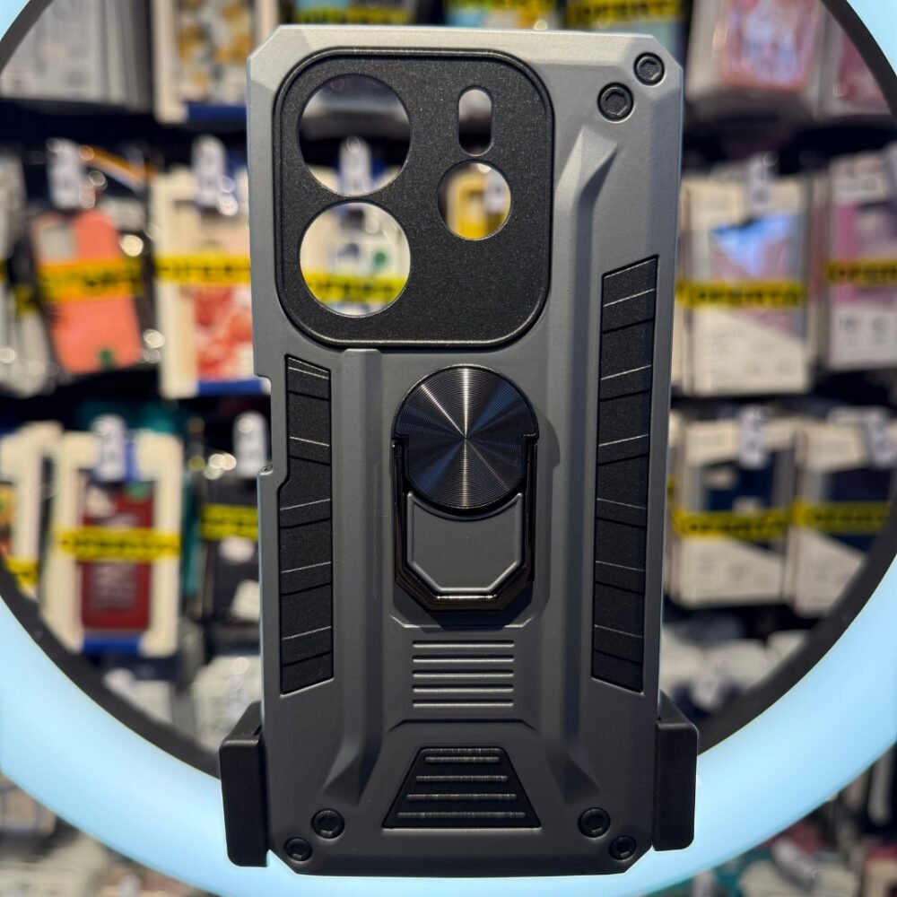 Estuche Anillo Redmi Note 14 4g Gris