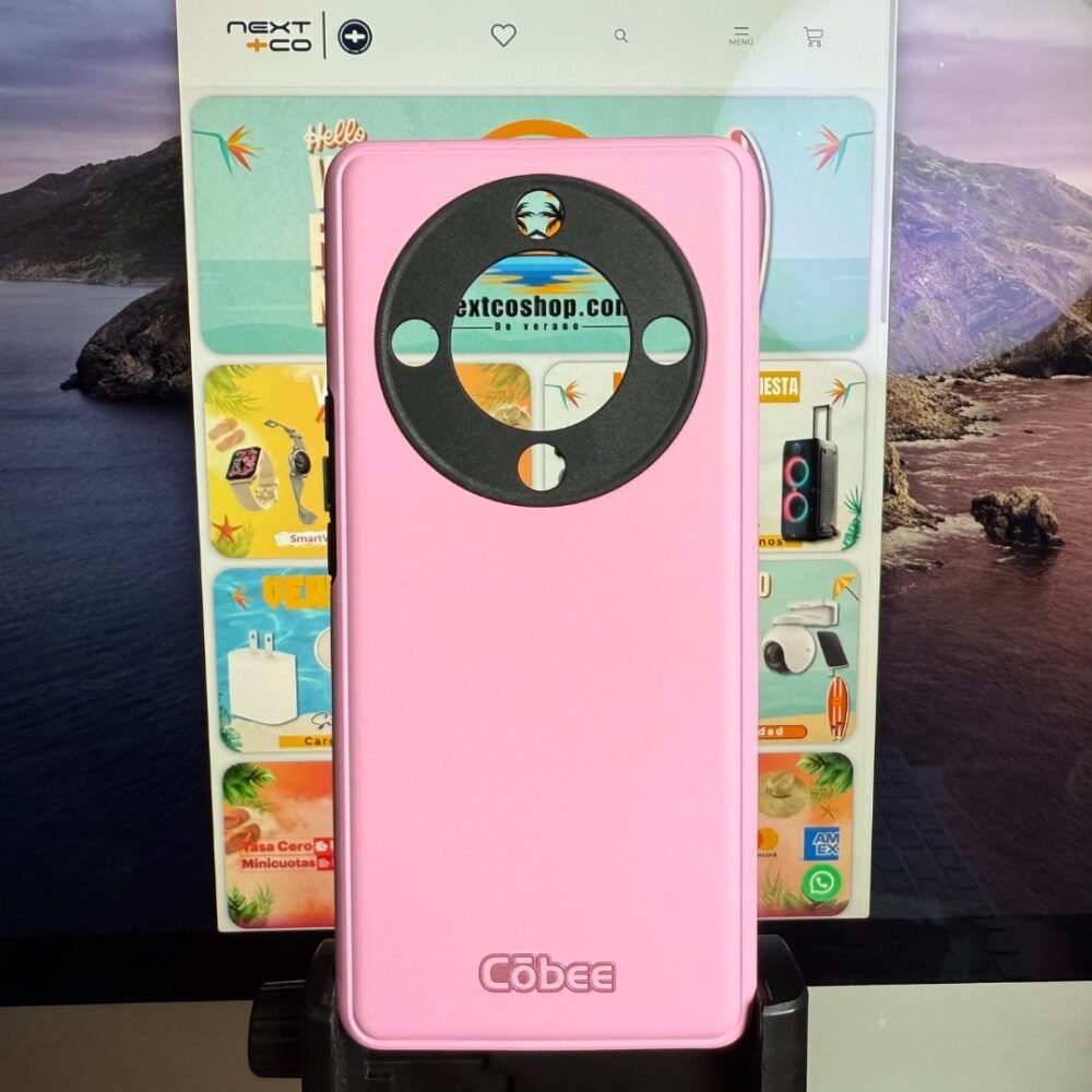 Estuche Cobee Inc Basico Honor Magic 5 Lite Rosado