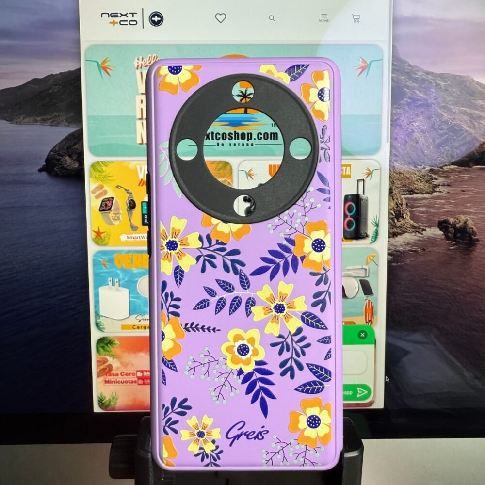 Estuche Cobee Inc Honor Magic 5 lite Greis #7 Morado