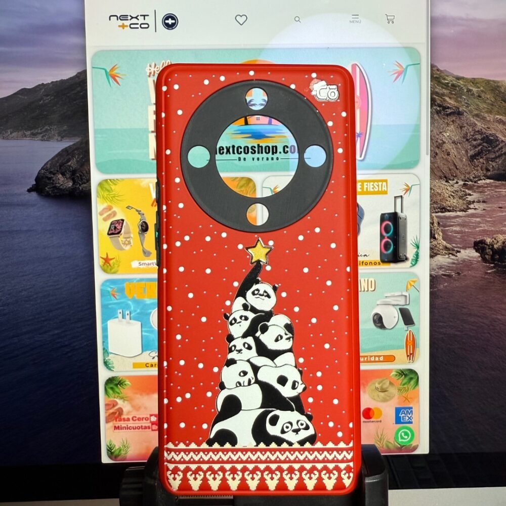 Estuche Cobee Inc Magic 5 Lite Panda Tree / Rojo