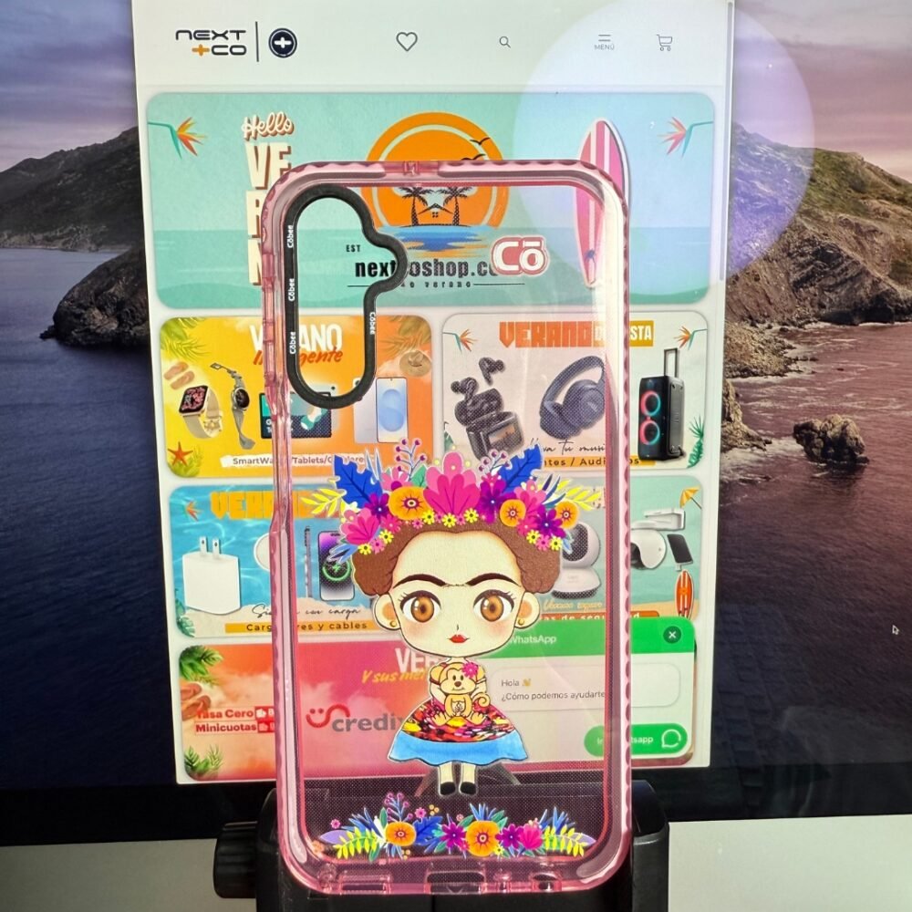 Côbee Log Samsung A24 Frida Khalo Rosado