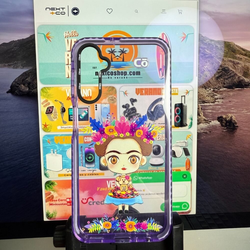 Côbee Log Samsung A24 Frida Khalo Morado