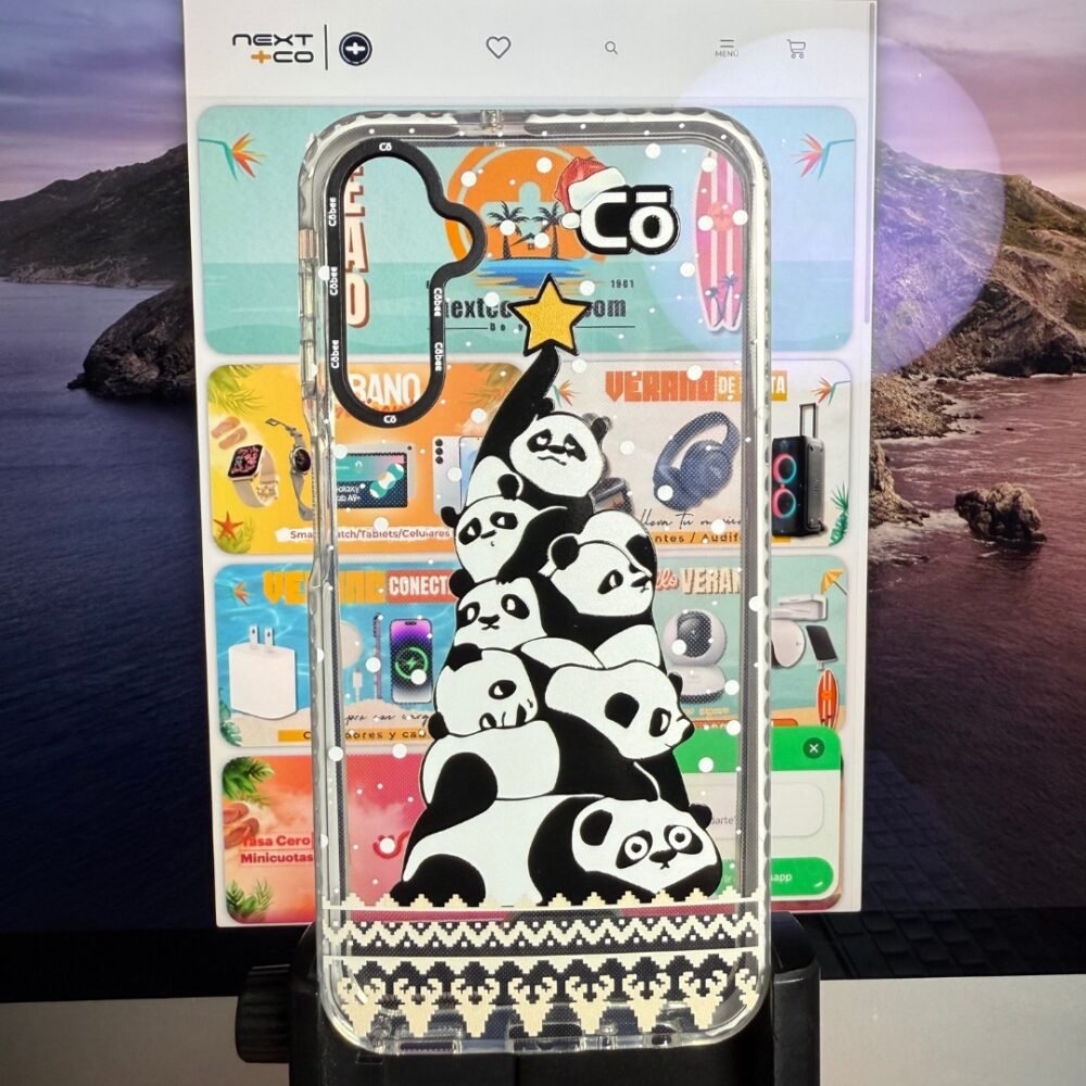 Côbee Log Samsung A24 Panda Tree / Borde Blanco