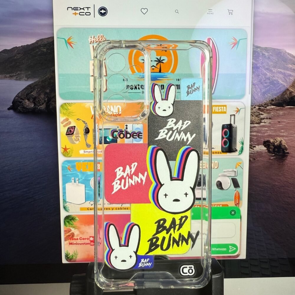 Estuche Cobee Shield samsung A73 Bad Bunny #1