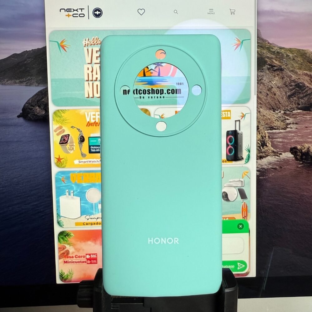 Estuche Silicon Honor Magic 5 Lite Turquesa