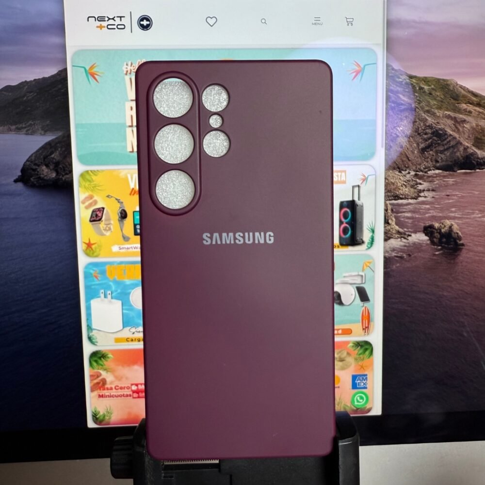 Estuche Silicon Samsung S25 Ultra Vino