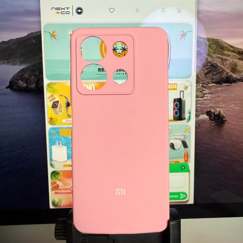 Estuche Silicon Xiaomi Note 13 Rosa