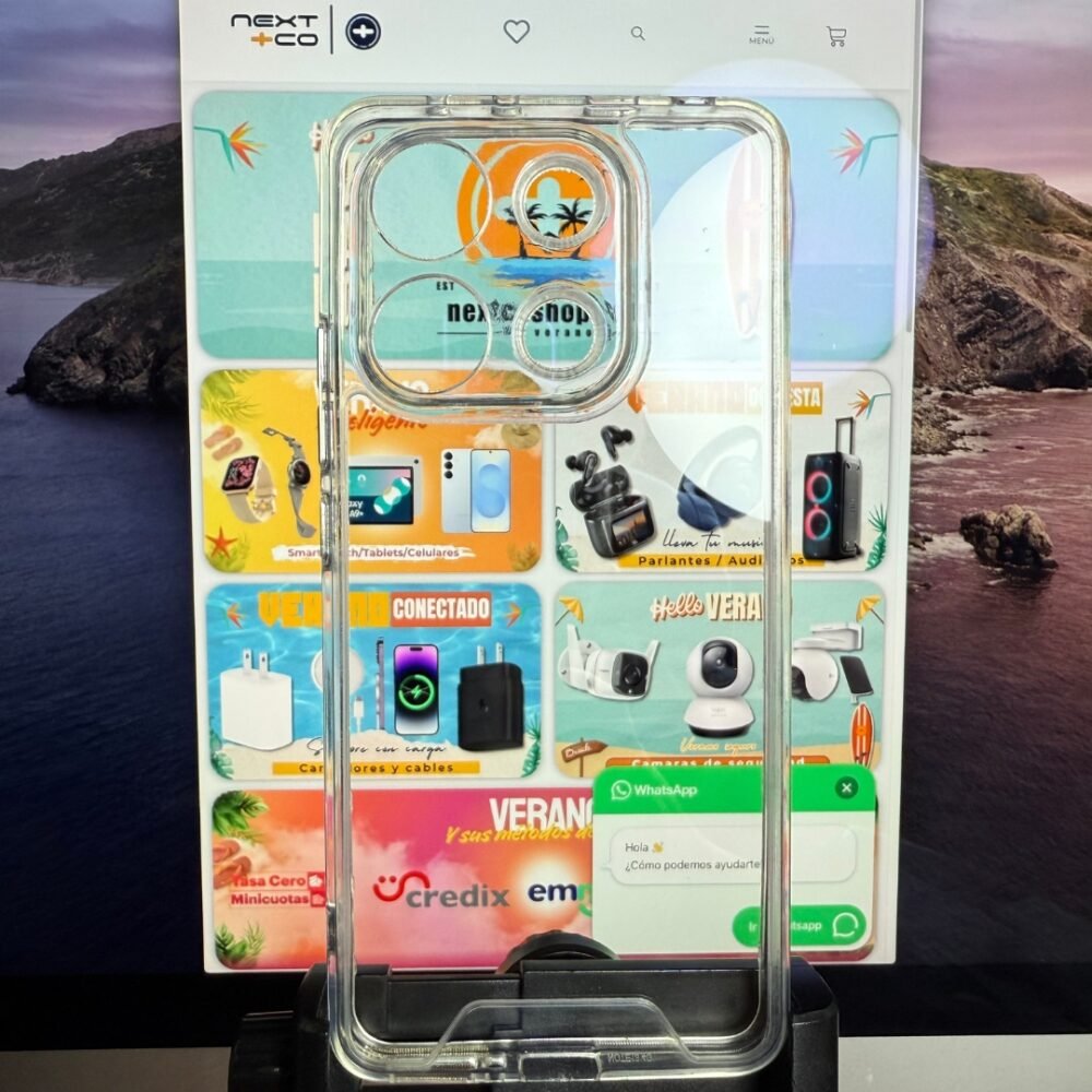 Estuche Transparente Space Redmi Note 13