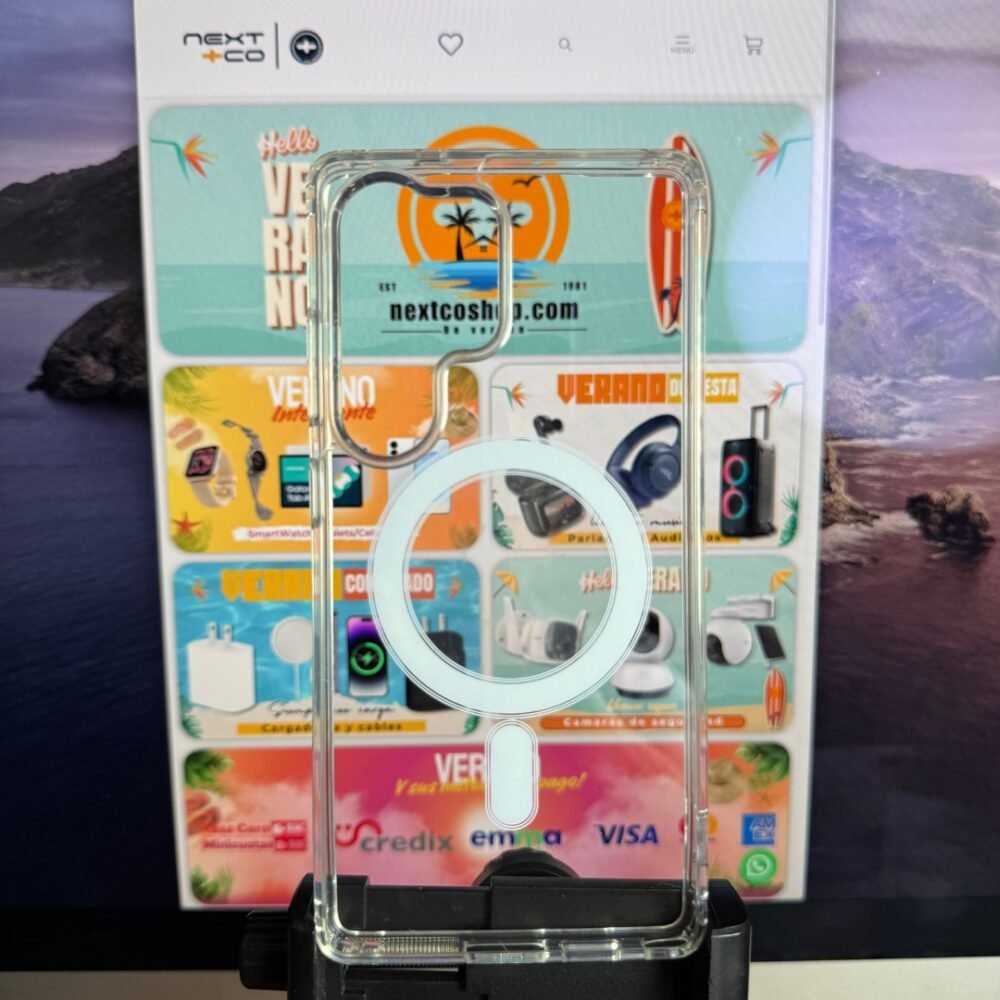 Estuche Transparente MagSafe Samsung S25 Ultra