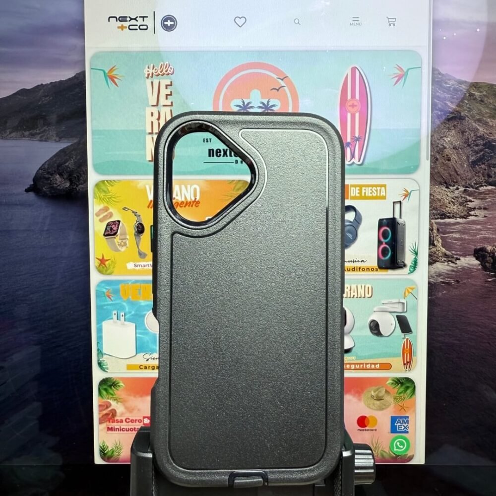 Estuche Tipo Box Iphone 16 Negro