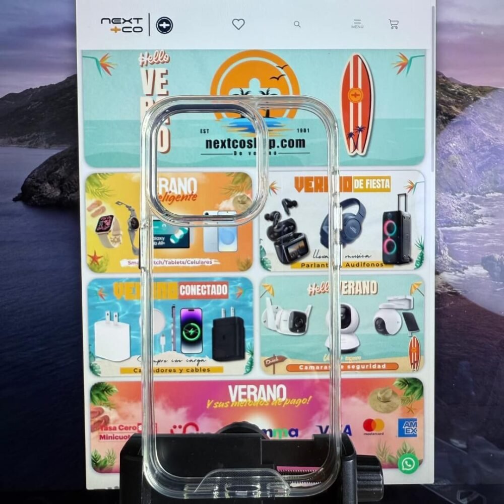 Estuche Transparente Space Iphone 14 Pro