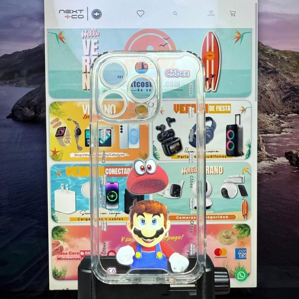 Estuche Cobee Shield iPhone 14 pro Mario #1