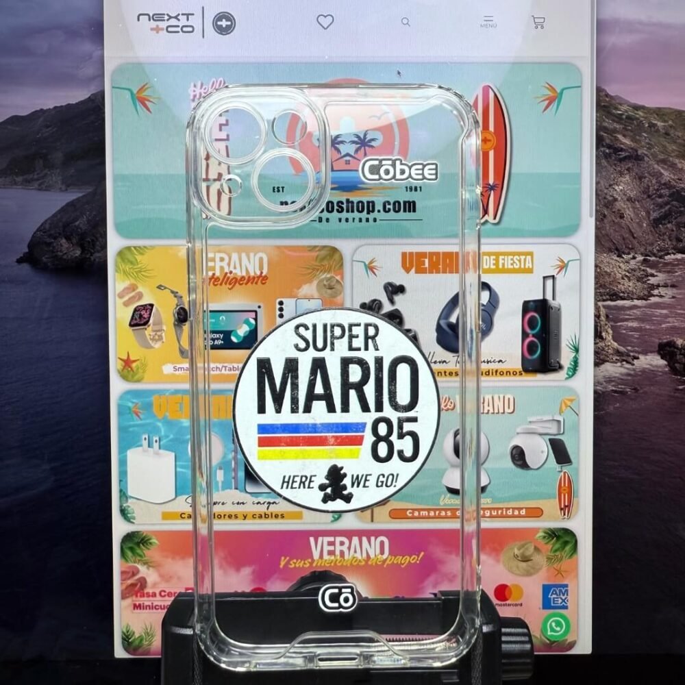 Estuche Cobee Shield iPhone 14 Plus / 15 Plus Super Mario #1