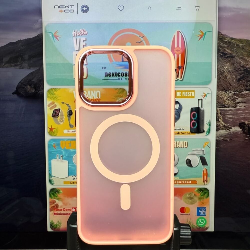 Estuche Revo Magsafe Iphone 15 Pro Max Rosa